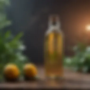 Botanical Elixir for Scalp Health Herbal Infused Shampoo Bottle for Dandruff and Colored Hair
