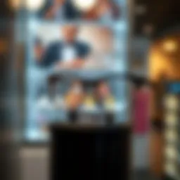 High quality online prescription glasses display
