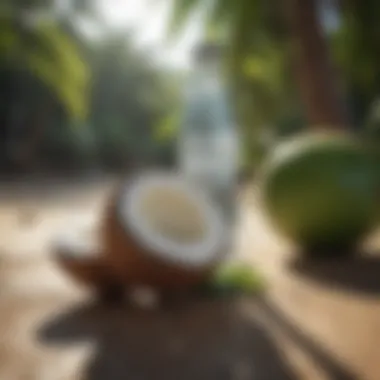 Hydrating Coconut Water for Sun Poisoning Rash