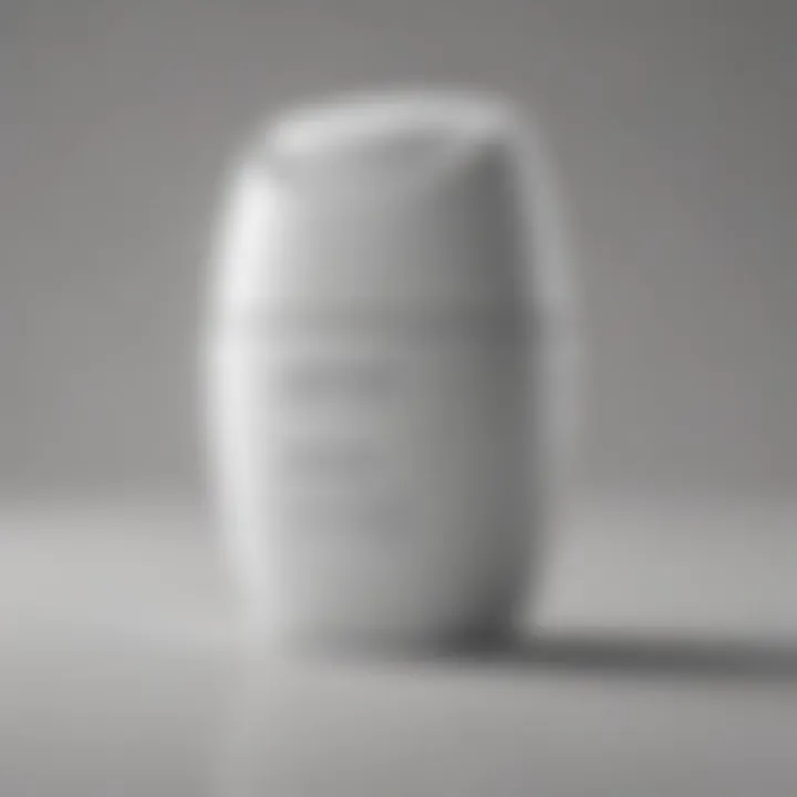 Innovative packaging of a deodorant