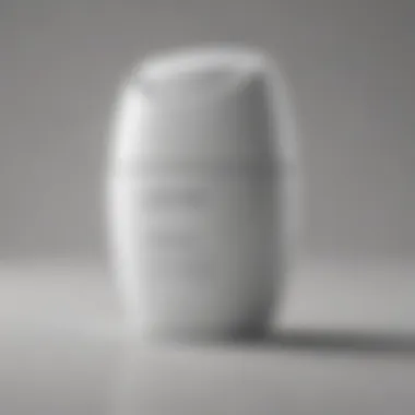 Sleek and Sustainable Design Innovative packaging of a deodorant