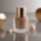 Luxurious Laura Mercier packaging with gold accents