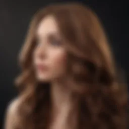 Luxurious Locks - hair extension brand showcasing premium quality