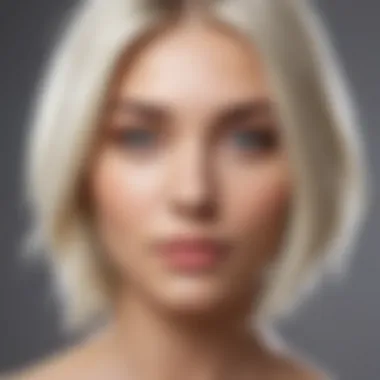 Soothing Platinum Blonde Hair Mask with Nourishing Properties Luxurious Platinum Blonde Hair Mask