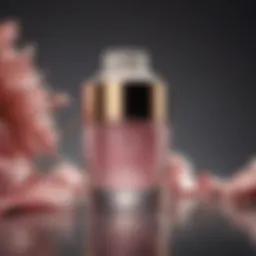 Luxurious skincare product packaging