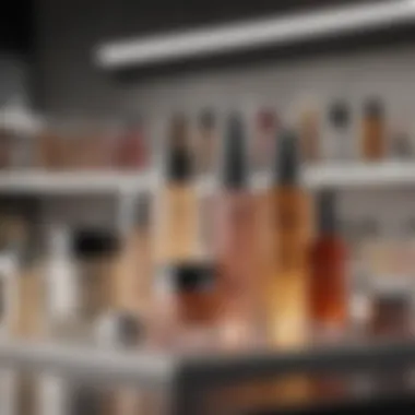 Opulent Skincare Selection Luxurious skincare products at Sephora