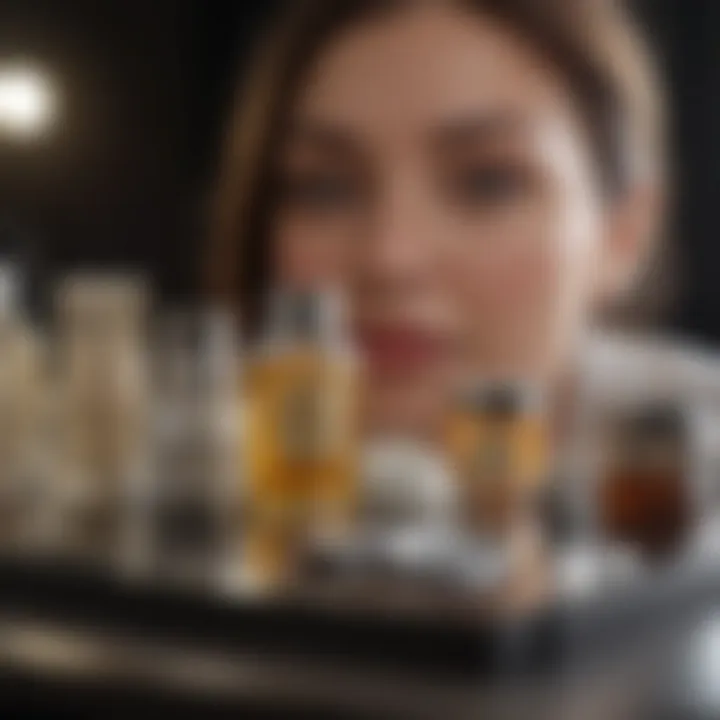 Luxury Skincare Sample Selection