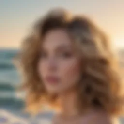 Close-up of the Bed Head Making Waves S Waver showcasing its unique barrel design