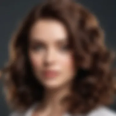 Achieving Stunning Wavy Hair A close-up of beautiful, wavy hair