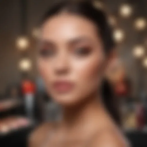 Morphe and Sephora collaboration showcasing diverse beauty products