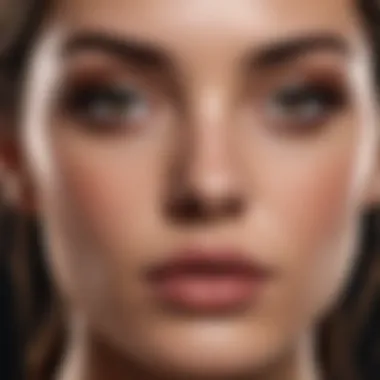 Enhancing Natural Look with Makeup Products Natural look makeup products for dark circles illustration