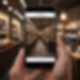 Showcasing the Instagram Shop interface