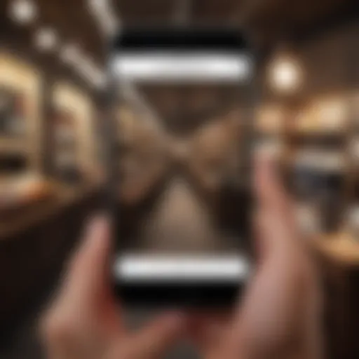 Showcasing the Instagram Shop interface