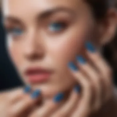 Ocean Blue Gel Nail Polish