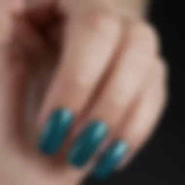 Trendy nail designs featuring OPI Aqua Nail Polish