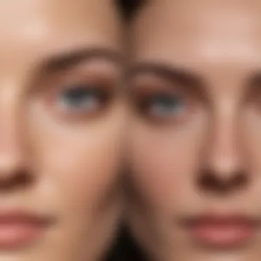 Transformative Results of Eye Cream Use Before and after using eye cream