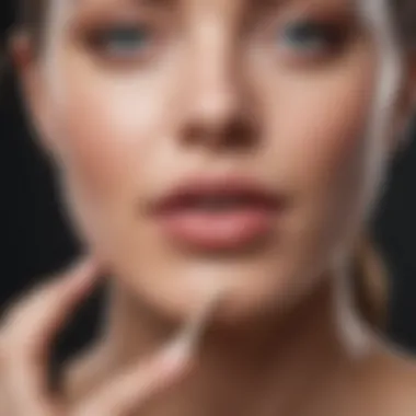Peptide-Infused Cream for Combatting Upper Lip Wrinkles Peptide-Infused Cream