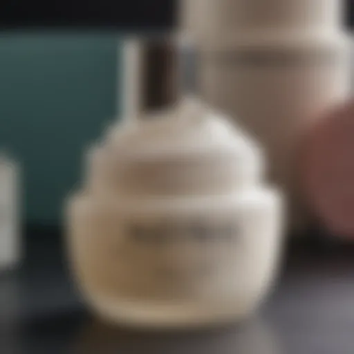 A close-up of a pimple hide cream tube on a vanity