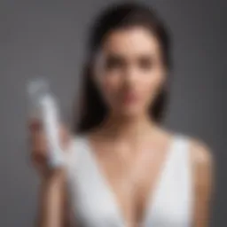 Hair spray application technique