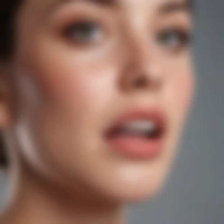 Graphic showing prevention tips for pimple by mouth