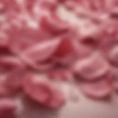 Delicate rose petals, symbolizing the benefits of jojoba exfoliant for radiant skin