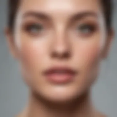 Radiant Skin Resulting from Oil Cleansing A radiant face after using an oil-based cleanser