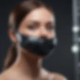 A modern radio frequency machine showcasing advanced technology for beauty treatments.