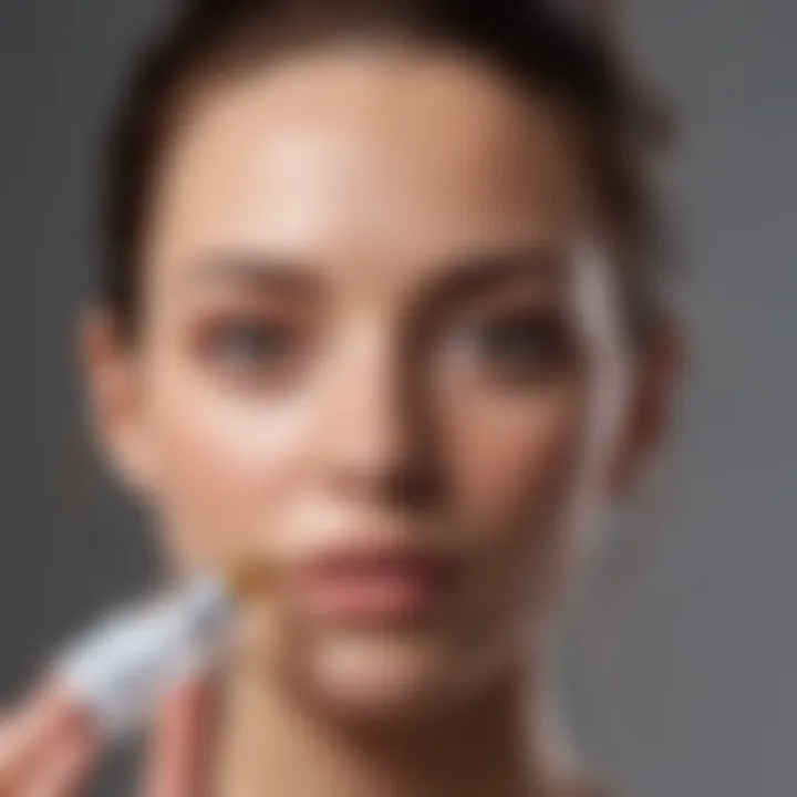 Interactive infographic on retinol safety precautions