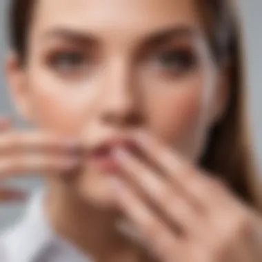 Maintenance Tips for Longevity Infographic showing maintenance tips for long-lasting Salon Perfect glue-on nails
