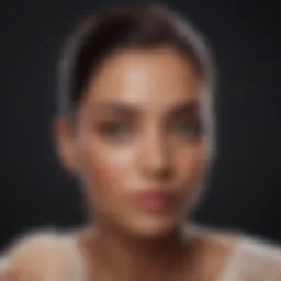 Close-up of setting powder suitable for dark skin tones