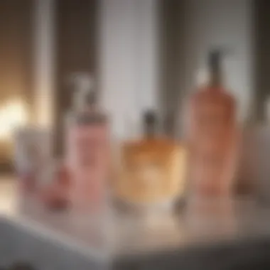 Aftercare Products for Smooth Skin Aftercare products displayed on a vanity for skin soothing.