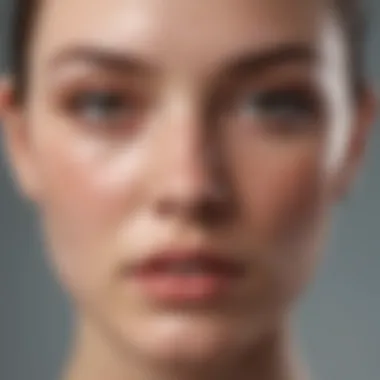 Visual Representation of Potential Skin Damage from Pimple Popping Skin Damage Visualization