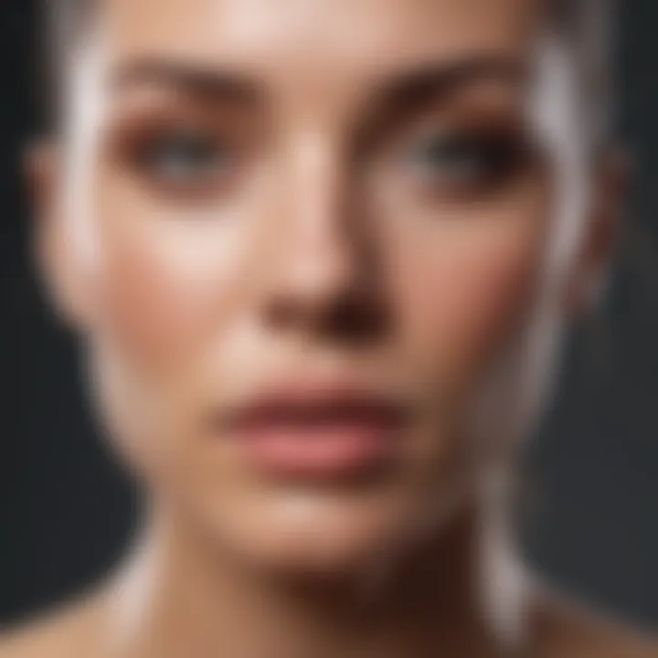 Exercise routine contributing to skin firmness
