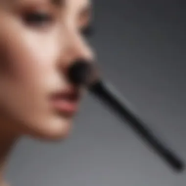 Precision Application with Suqqu Foundation Brush Suqqu Foundation application brush