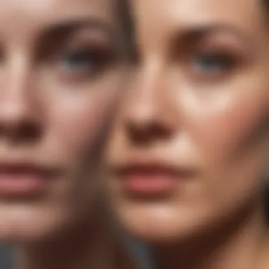 Results of Effective Scar Treatment Before and after images showcasing scar treatment results