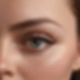 Innovative eyelid lift strips displayed on a sleek vanity