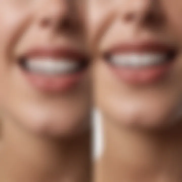 Comparison of different teeth whitening lights