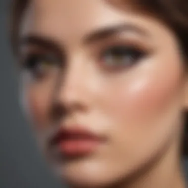 Diverse Eyeliner Options An array of pencil eyeliners in various shades and finishes