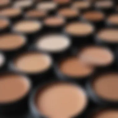 Different Concealer Formulations Explored Close-up of concealer swatches on skin