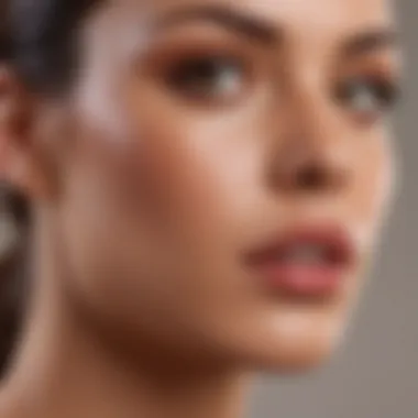 Expert Application Techniques Expert applying self-tanner with precision