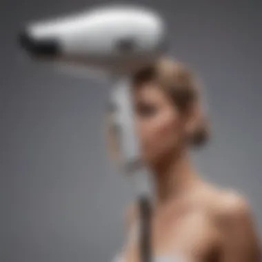 Powerful hair dryer with advanced technology