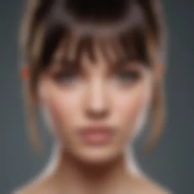 A step-by-step guide to maintaining bangs at home