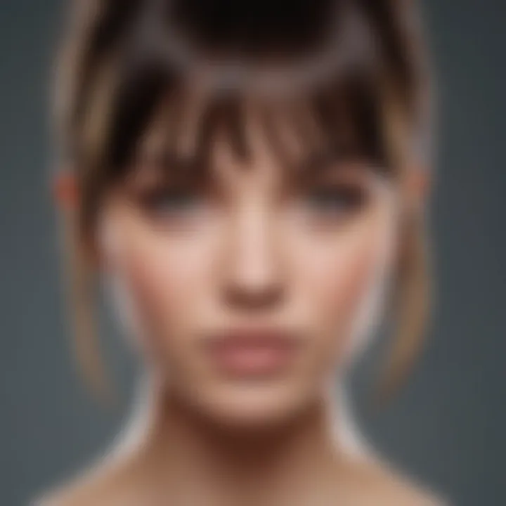 A step-by-step guide to maintaining bangs at home
