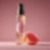 Bottle of Too Faced Melt Off Cleansing Oil with a soft focus background