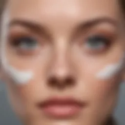 Close-up view of CeraVe Eye Cream texture