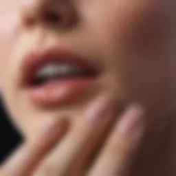 Illustration depicting the biological factors affecting nail health