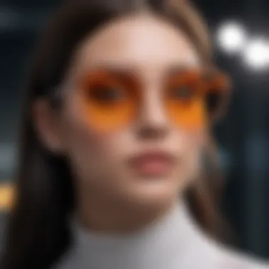 High-tech eyewear featuring advanced UV filtering technology