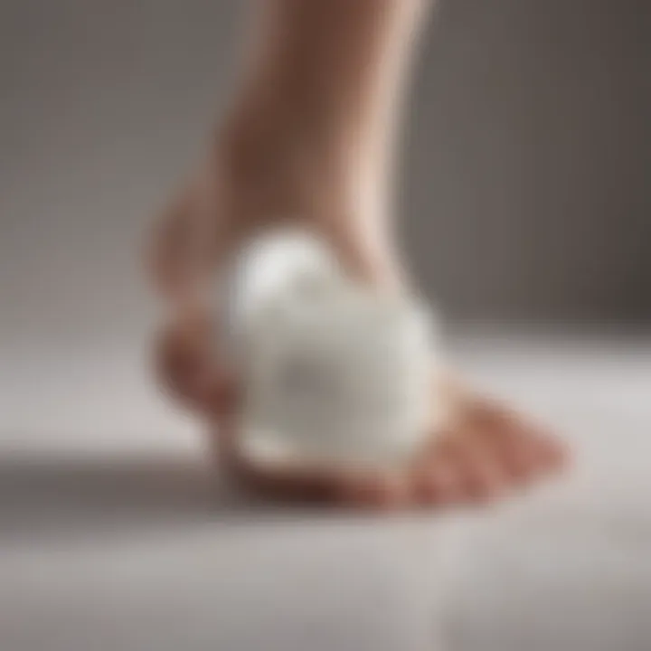 Moisturizing foot cream for dry skin