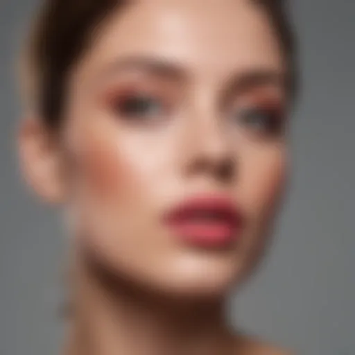 Color wheel showcasing lip color correctors