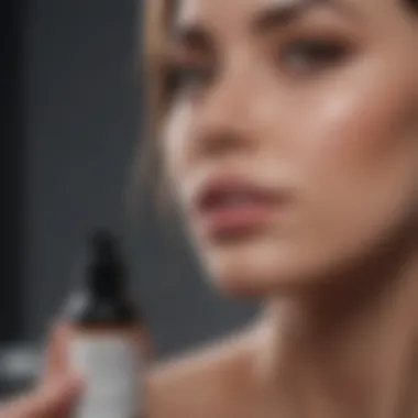 Detailed view of Nioxin product ingredients
